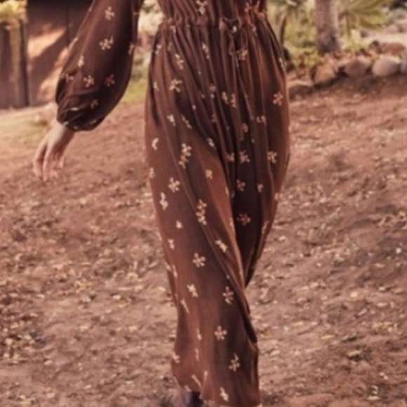COPY - Christy Dawn Willa Maxi Dress in Carob Print - Picture 3 of 4